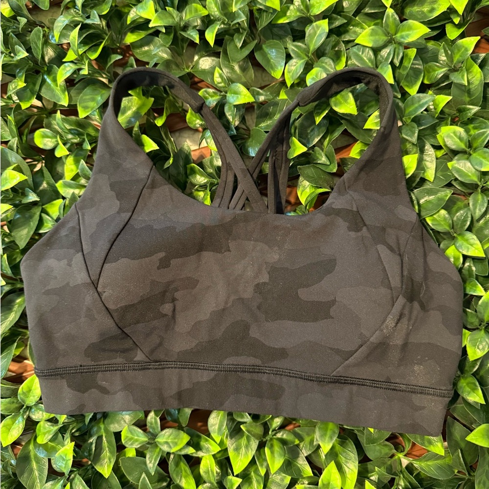 Lululemon Camo Sports Bra